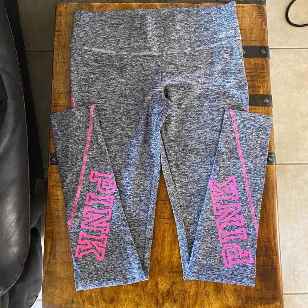 PINK- Victoria’s Secret leggings grey size XS